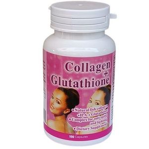 Collagen + Glutathione Anti-Aging Skin Whiten Pills