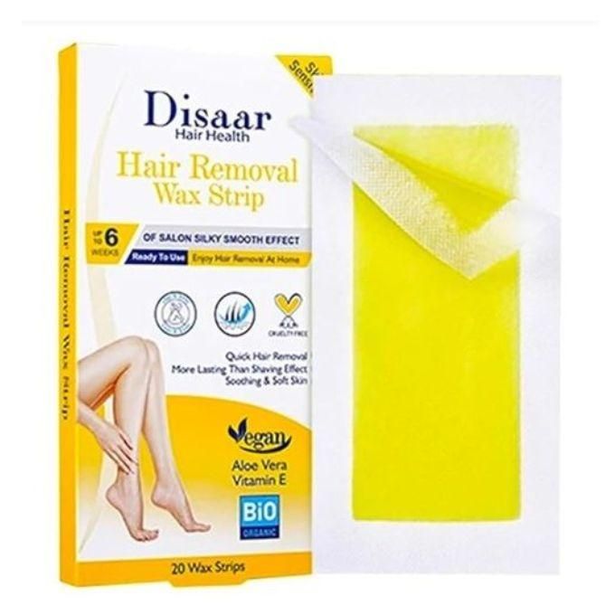 Disaar Hair Removal Wax Strip Aloe Vera vitamin E (Disaar)
