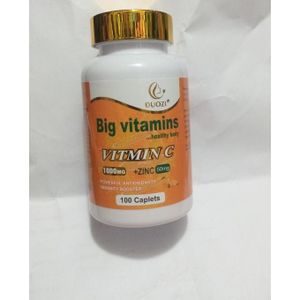 Duozi Big Vitamins Healthy Body, Vitamin C 100MG+Zinc 50mg (Duozi)