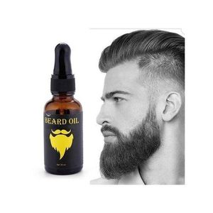 Instant Facial Rapid Beard Growth Oil - 30ml (Yellow Design)