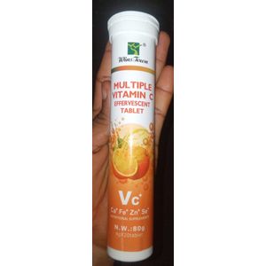 Wins Jown Multiple Vitamin C Effervescent Tablet (Wins Jown) 80g X1