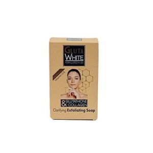 Gandour Gluta Radiant Vitamin C, E, And Glutathione Collagen Clarifying Exfoliating Soap (190ml)