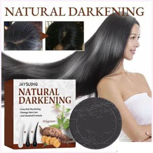 JAYSUING NATURAL DARKENING Soap - Grey Hair Recoloring, Damage Hair Care, Anti-Dandruff Formula (JAYSUING)