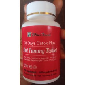 Wins Jown 28 Days Detox Plus Flat Tummy Tablet (wins jown)