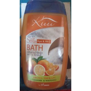 KUU SPA SALT SCRUB HYA AND VITAMIN C BATH