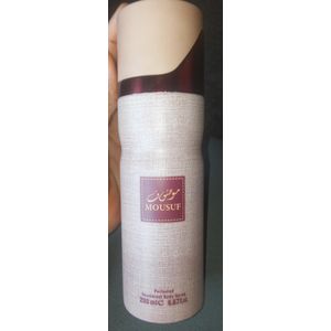 MOUSUF Perfume Deodorant Body Spray (Mousuf) X1