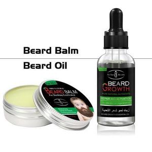 Aichun Beauty Dynamic Fast Beard Growth 30ml & Beard Balm 60g 2-in-1 Combo (Aichun Beauty)