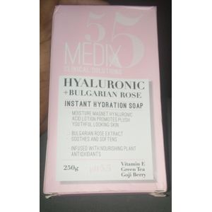 Medix 5.5 Hyaluronic+Bulgarian Rose Soap X1 (Medix 5.5)