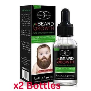 Aichun Beauty Essential Beard Growth Oil – 30ml (Aichun Beauty) X2 Pieces