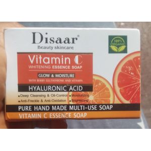 Disaar Vitamin C Whitening Essence Soap 100g (Disaar Beauty Skincare)X1