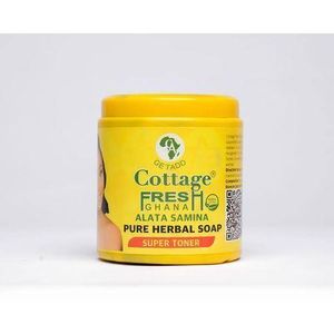 Cottage Fresh Ghana Alata Samina Pure Herbal Soap, 550g - Big Size