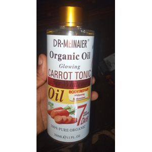 Dr Meinaire Organic Oil Glowing Carrot Tonic Super Whiten Oil Body Repair (Dr Meinaier) X1