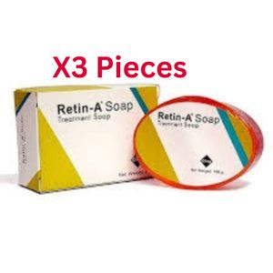 Retin-A Treatment Soap – 100g : Clear, Renew & Brighten Your Skin X3 Pieces