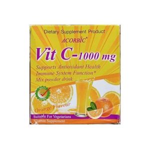 Vitamin C -1000mg Orange Flavour (Acorbic) X1