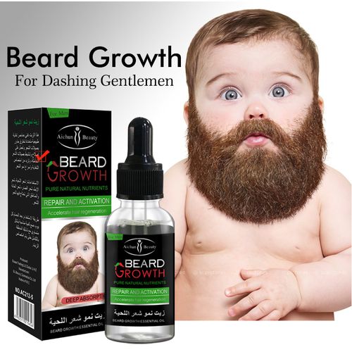 Aichun Beauty Beard Growth Essential Oil (Repair And Activation) - 30ml