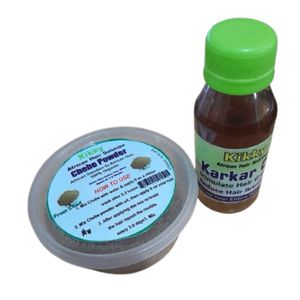 Kikky Chebe Powder And Karkar Oil Organic Hair Growth Solution