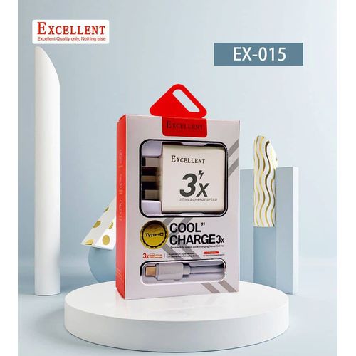 Excellent 3X Speed Smart Phone Charger (Type C)