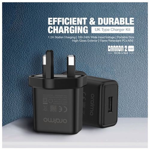 Oraimo Smart Fast Charger + Charging Cable