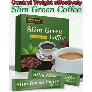 Wins Jown SLIM GREEN COFFEE With Ganoderma – Natural Weight Loss & Energy Boost (Daynee)