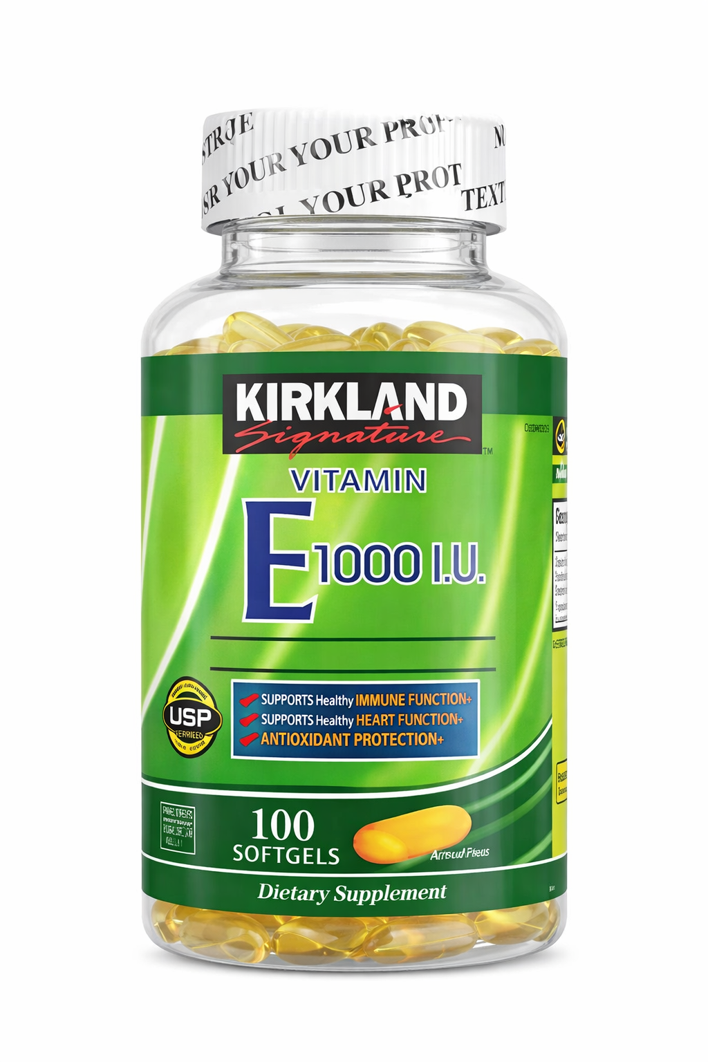 Signature Vitamin E 1000 I.U. - Powerful Antioxidant & Immune Support