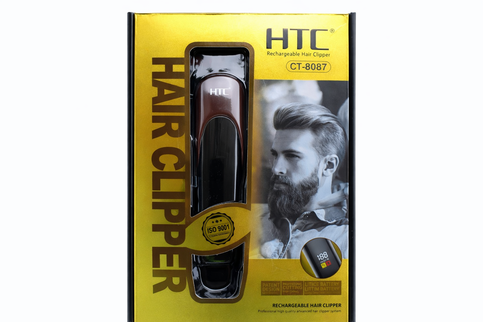 Professional Rechargeable Hair Clipper – High-Performance Advanced Hair Cutting System