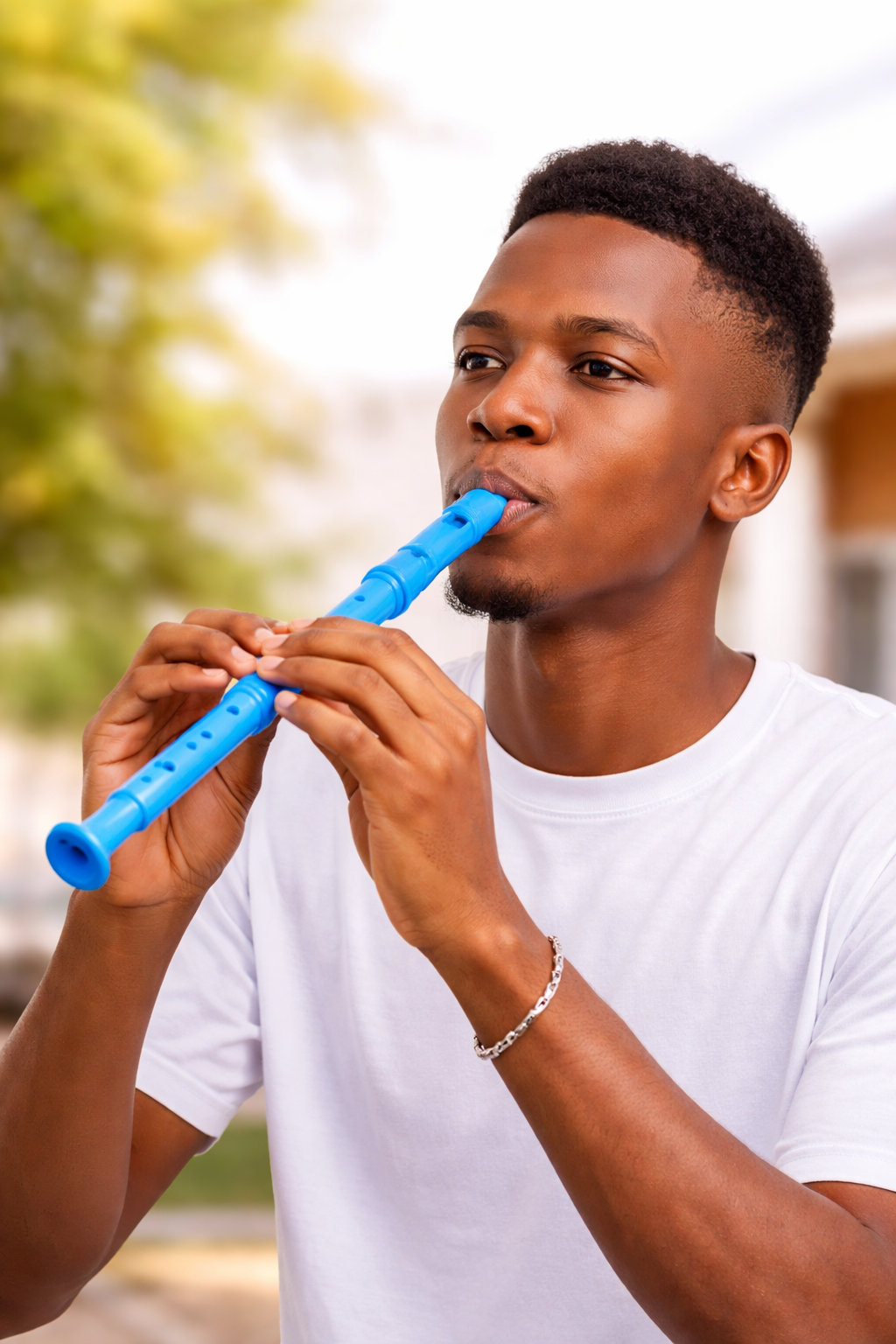 soprano Flute Recorder With Fingering Chart – Beginner Musical Instrument For Students & Schools