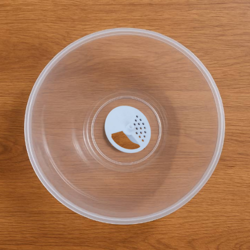 Transparent Food-Grade Microwave Heating Cover