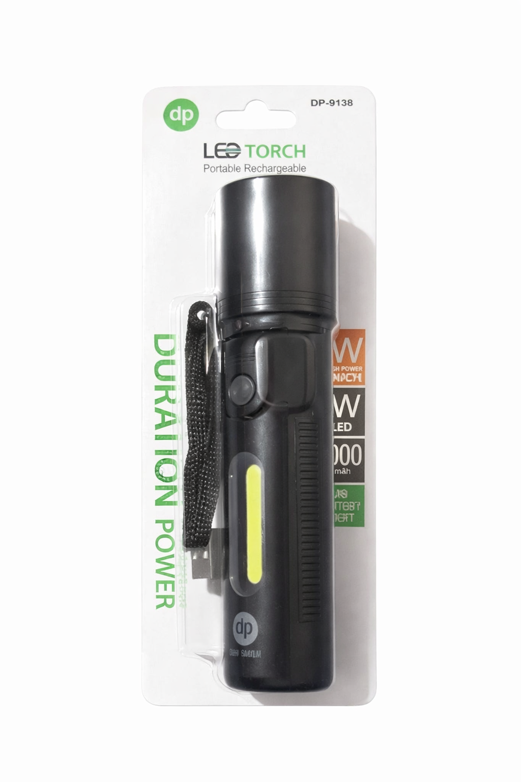 Rechargeable Handheld Flashlight/Torchlight