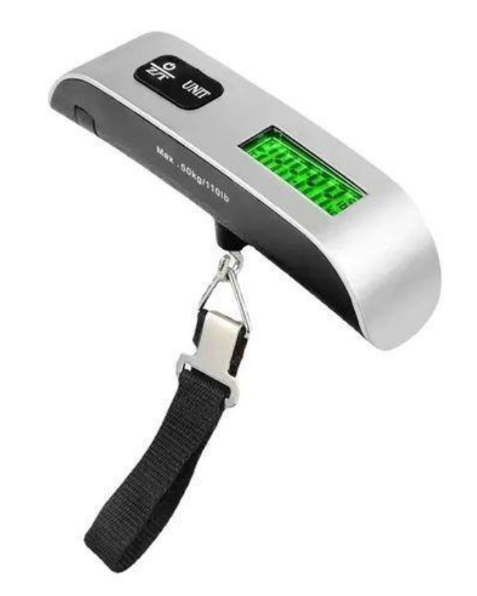 Portable Digital Luggage Scale – LCD Travel Baggage Weight Scale with Strap, High Precision Handheld Weighing Tool