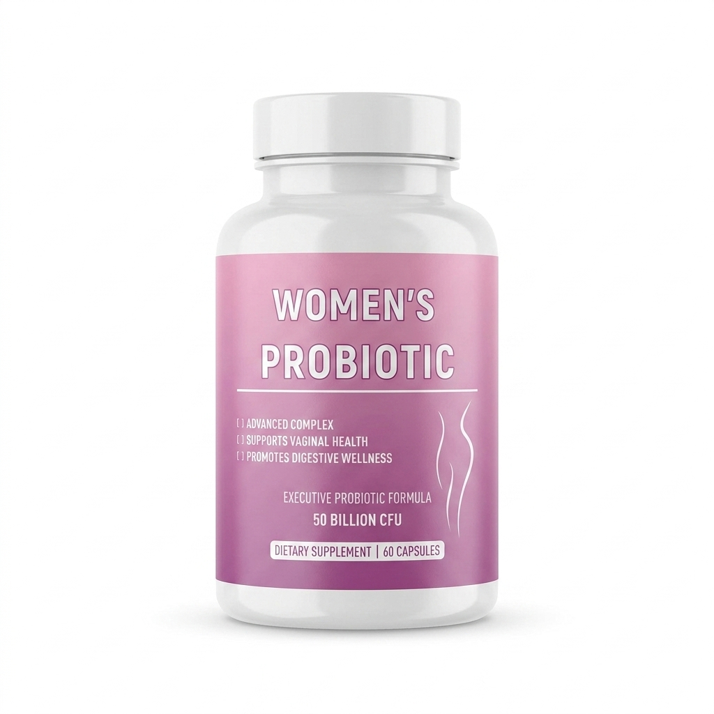 Women's Probiotic - 300 Billion CFU Exclusive Blend - Intimate & Immune Support - 60 Capsules