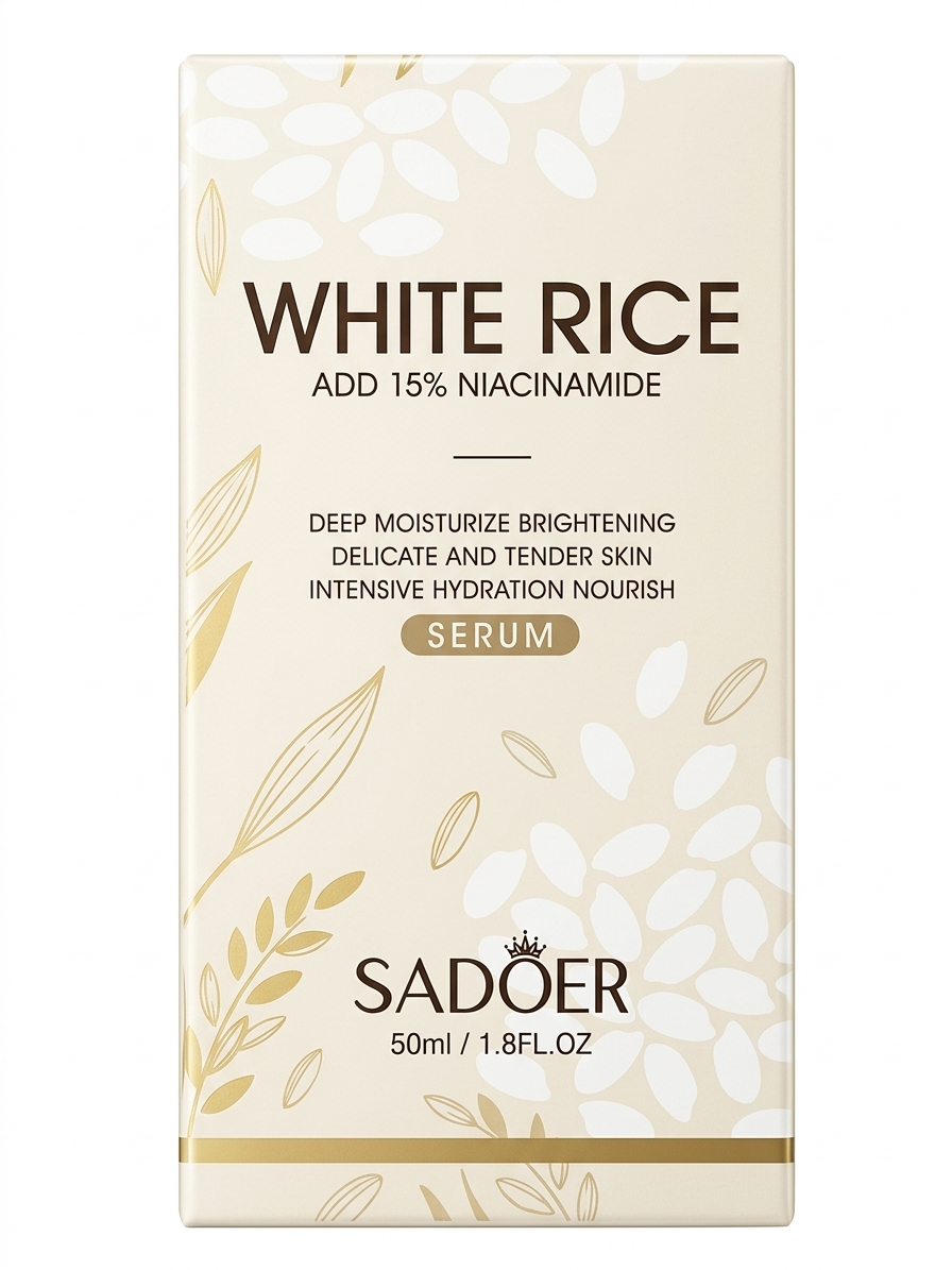 White Rice Add 15% Niacinamide Serum - Brightening & Intensive Hydration