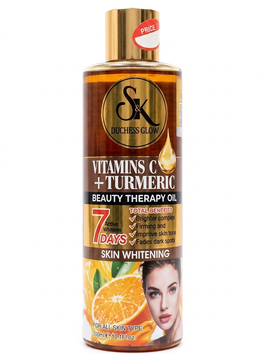 Vitamin C + Turmeric Beauty Therapy Oil.