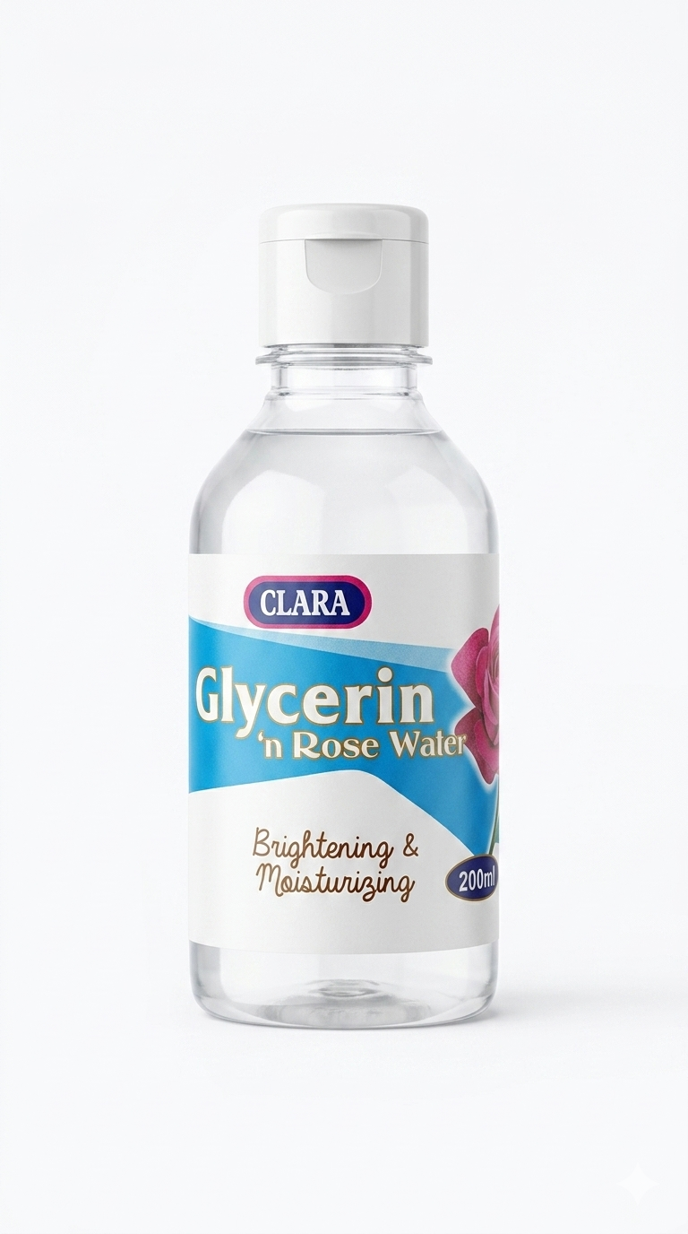 Glycerin And Rose Water Toner And Moisturizer 200ml